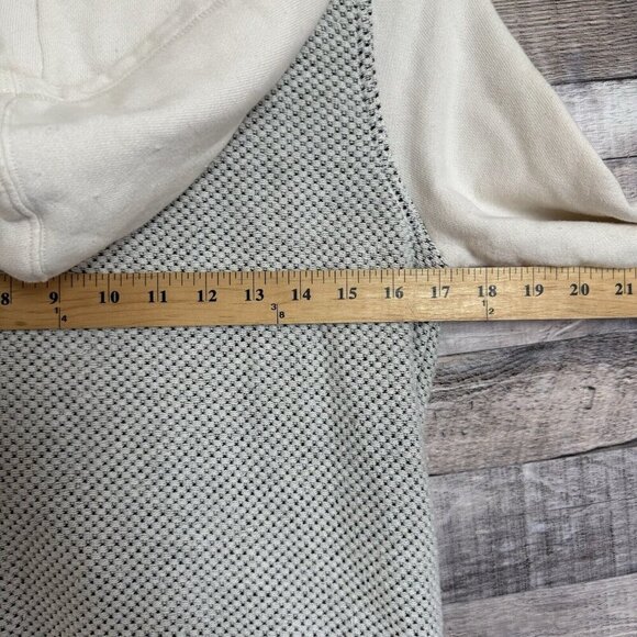 Harley Davidson Girls Ivory Gray Embroidered Asymmetrical Zip Jacket Size L - Picture 9 of 10